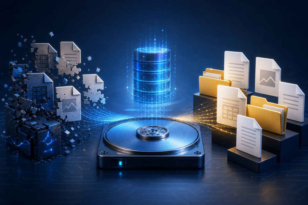 Ilustrasi perbaikan file dan disk virtual PamanEmpire