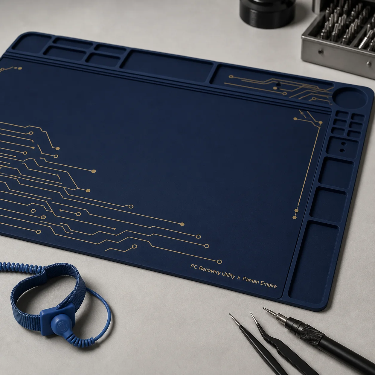 PC Recovery Utility x Paman Empire ESD Recovery Desk Mat
