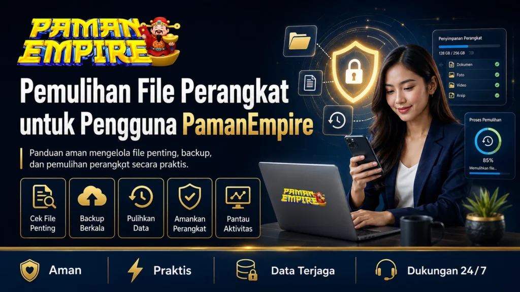 Panduan pemulihan file perangkat untuk pengguna PamanEmpire