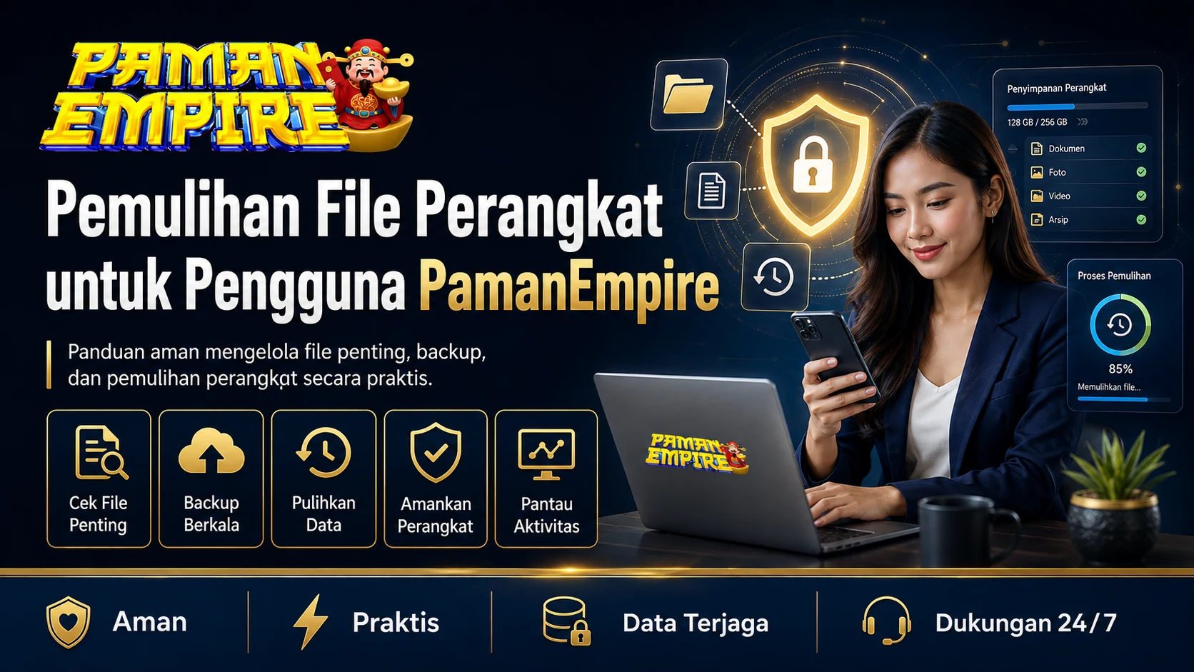 Panduan pemulihan file perangkat untuk pengguna PamanEmpire